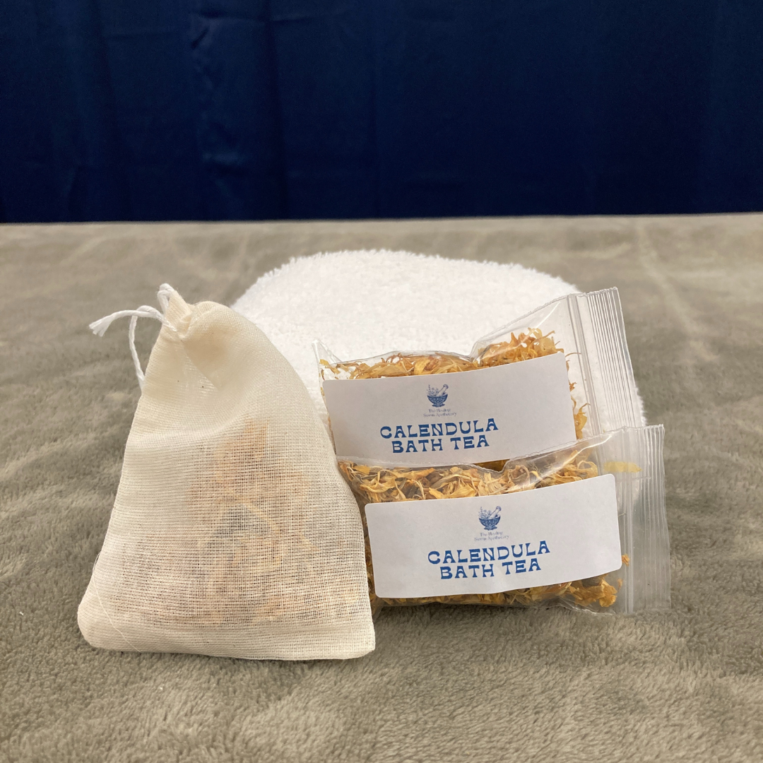 Organic Calendula Bath Tea Kit