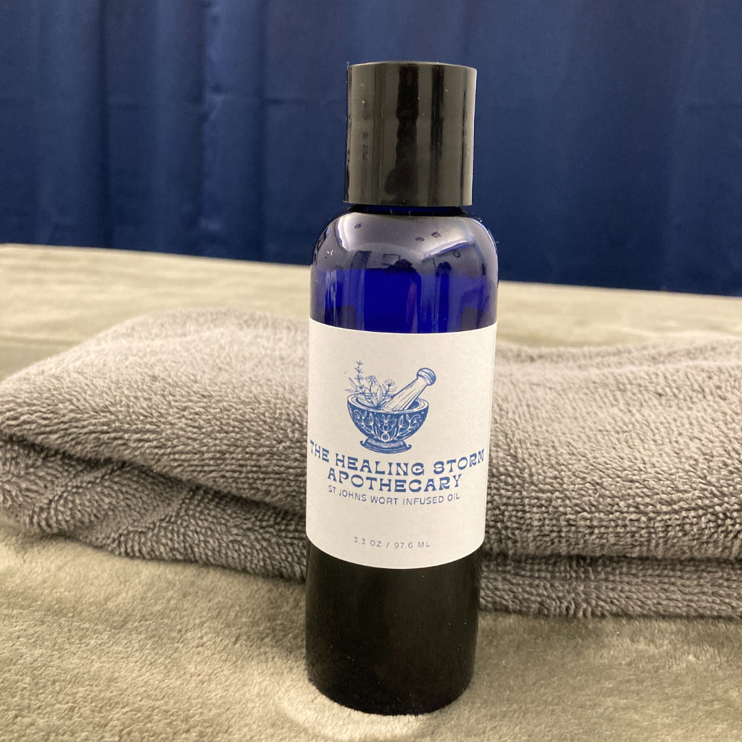 Organic St. John's Wort Infused Oil